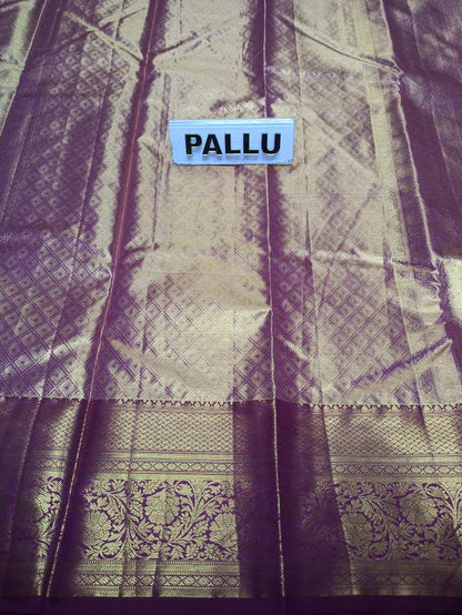 Pure Kanchipuram Silk Saree.