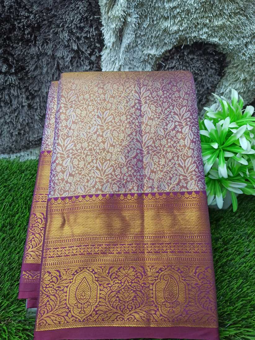 Pure Kanchipuram Silk Saree.