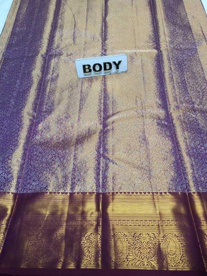 Pure Kanchipuram Silk Saree.