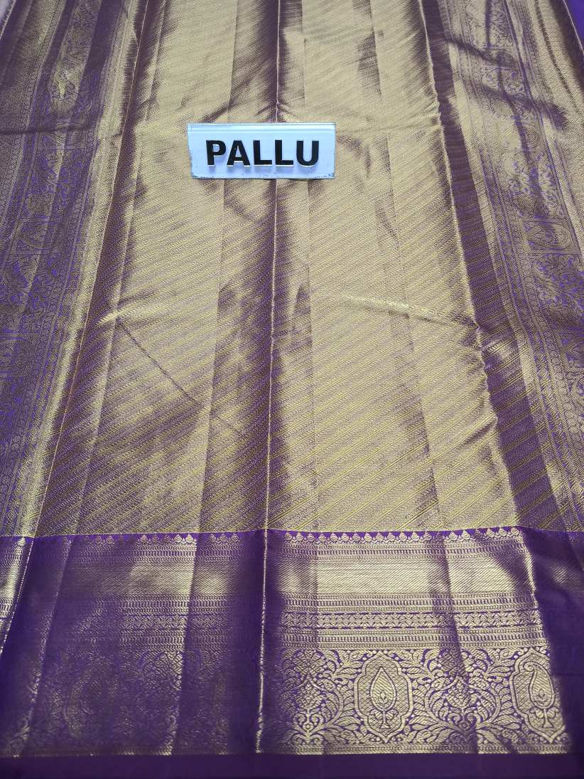 Pure Kanchipuram Silk Saree.