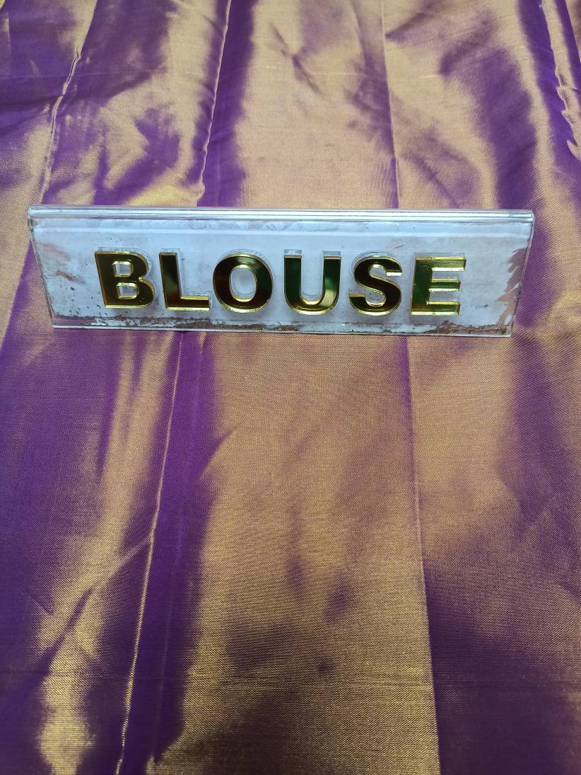 Pure Kanchipuram Silk Saree.