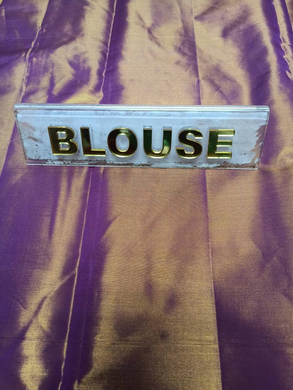 Pure Kanchipuram Silk Saree.