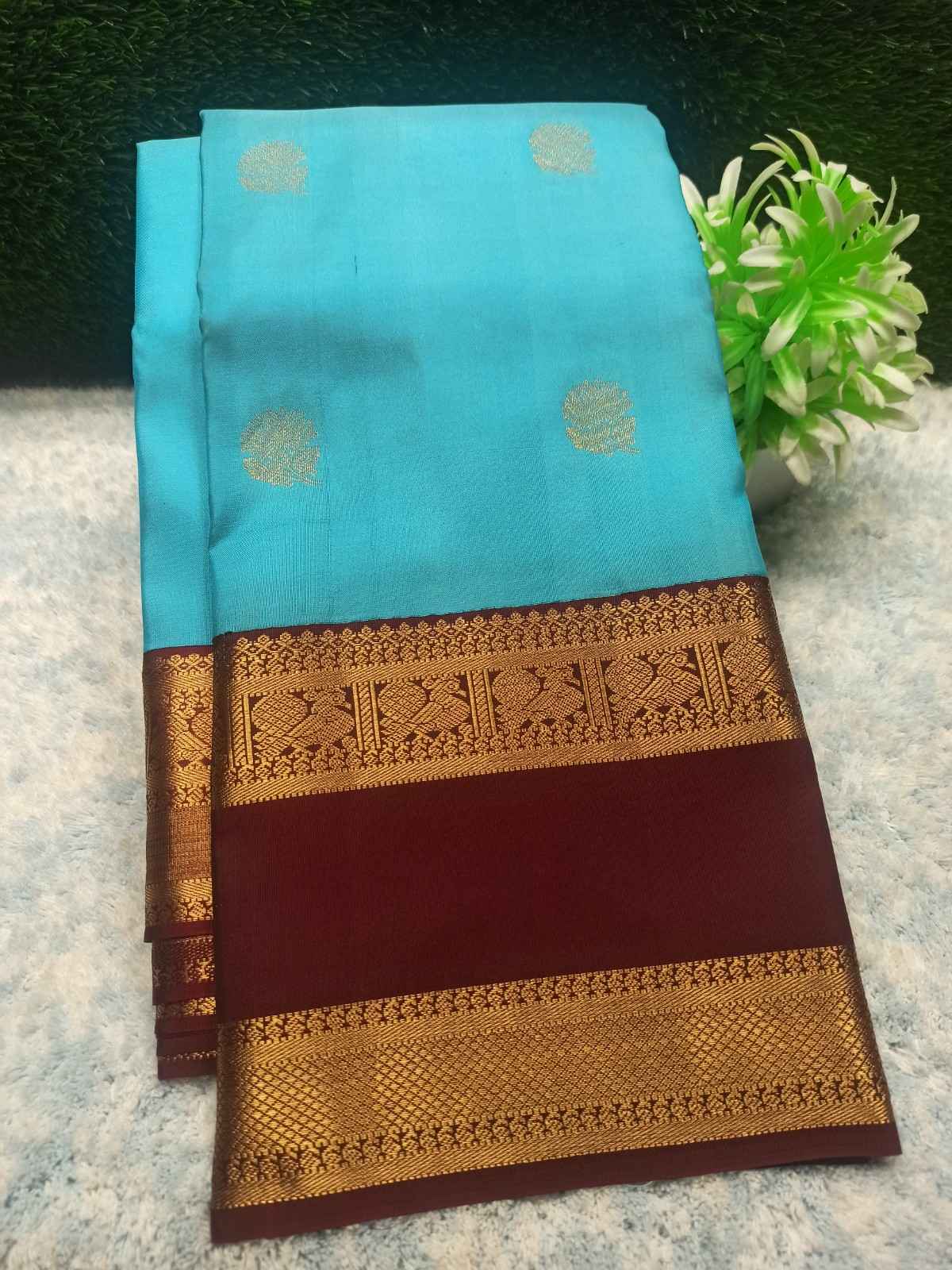 Pure Kanchipuram Silk Saree.