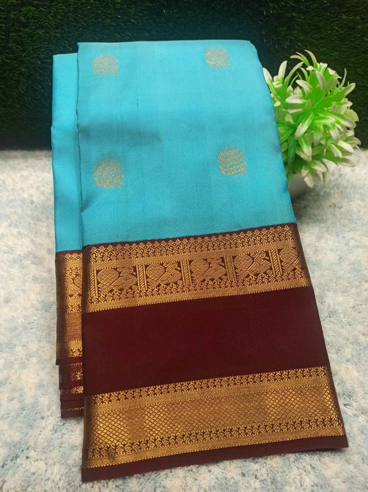 Pure Kanchipuram Silk Saree.