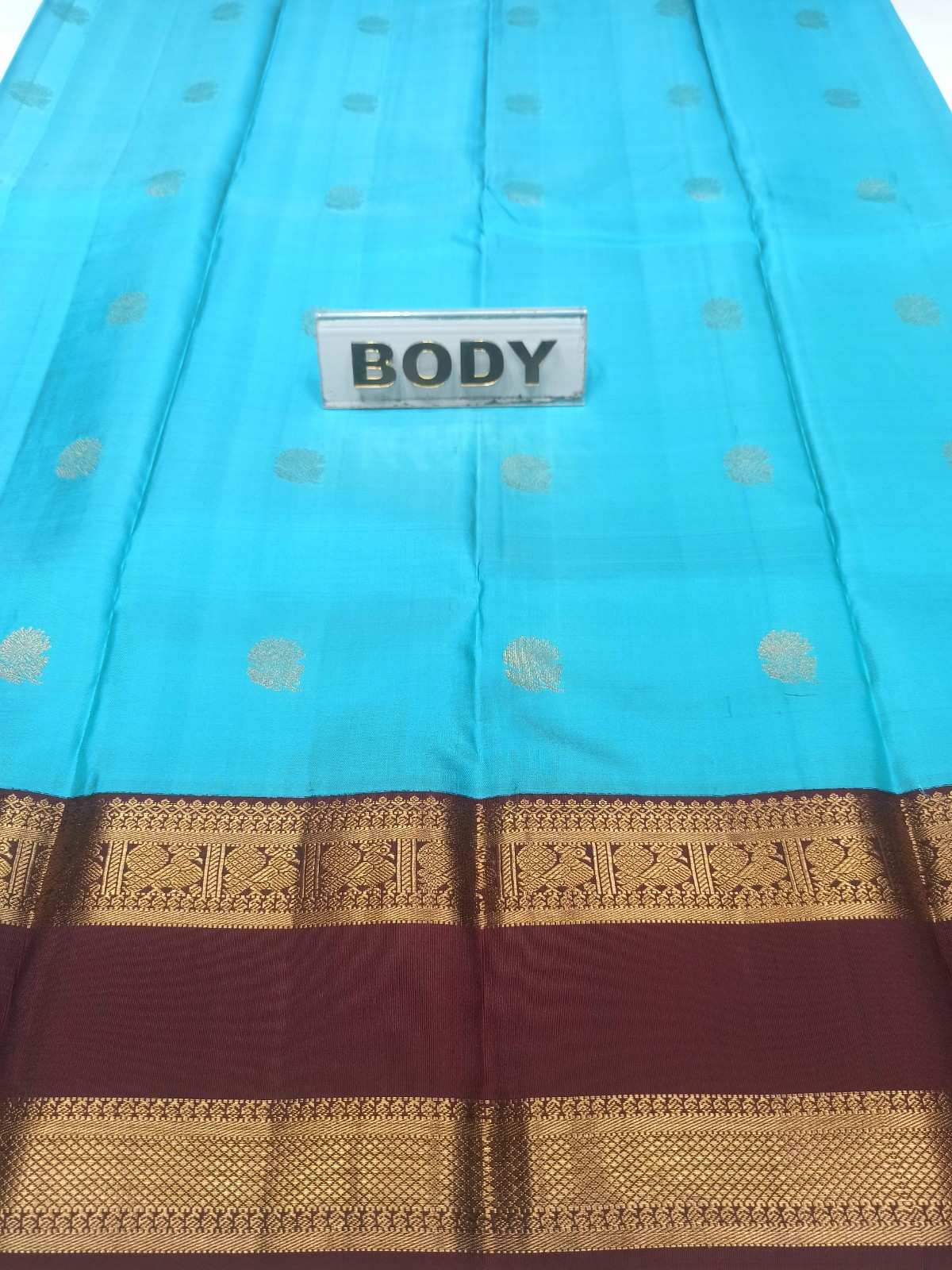Pure Kanchipuram Silk Saree.