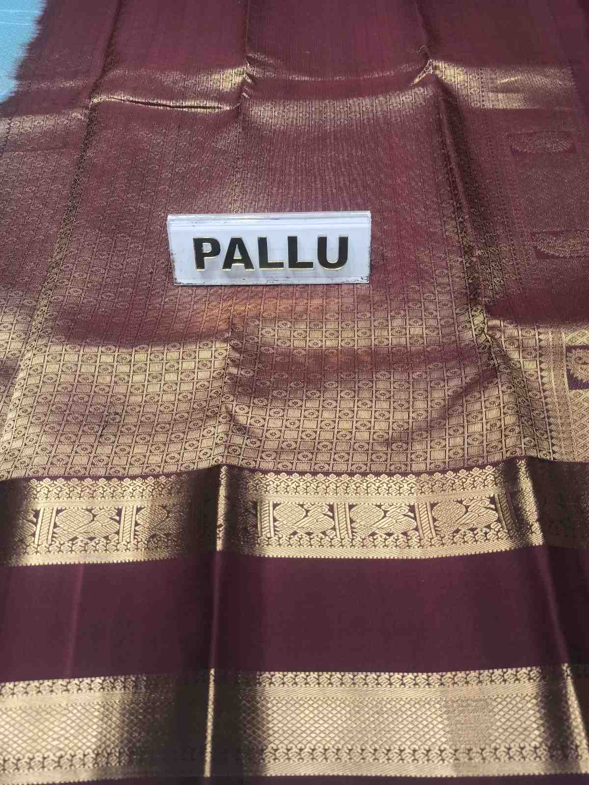 Pure Kanchipuram Silk Saree.