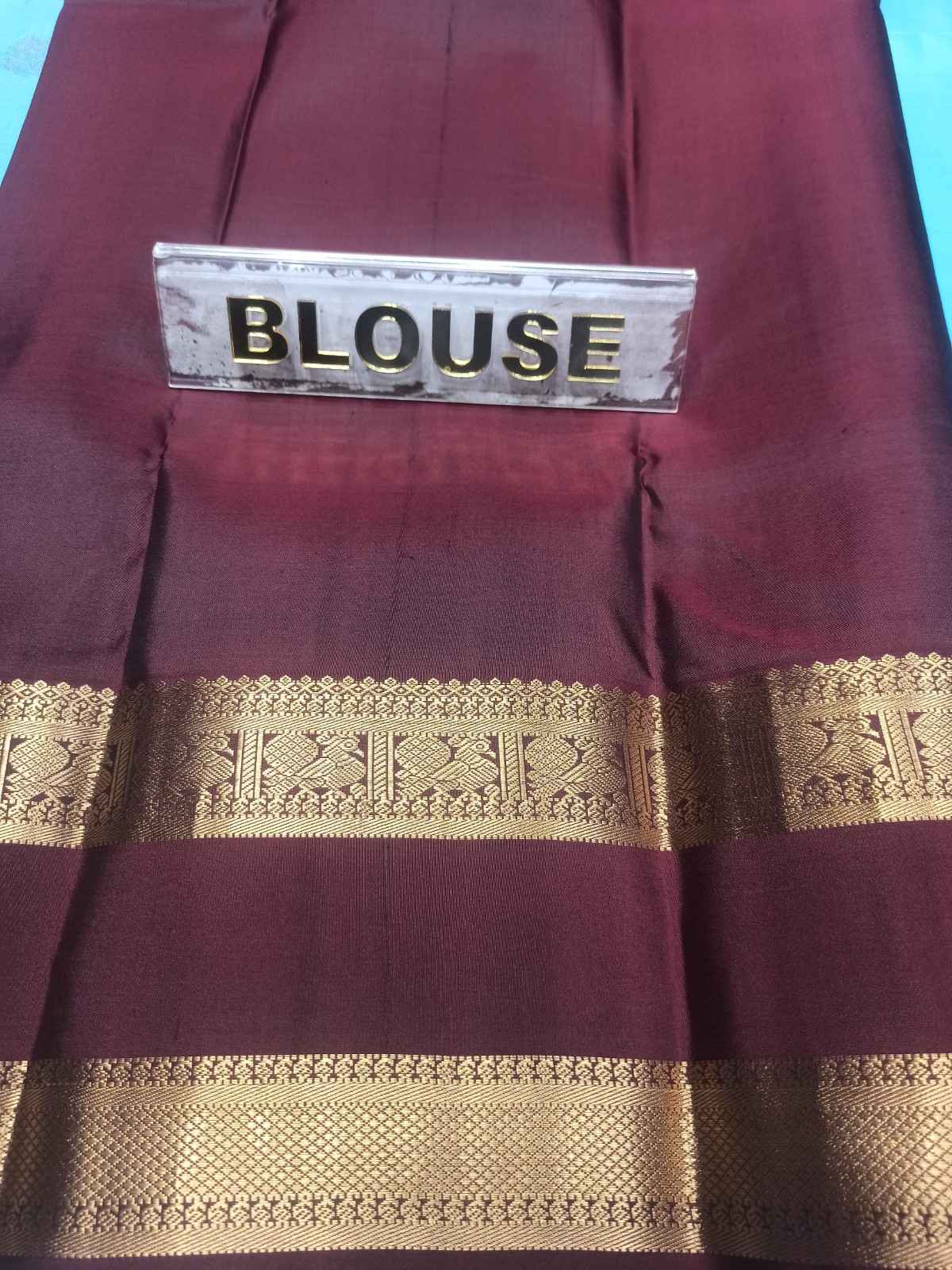 Pure Kanchipuram Silk Saree.