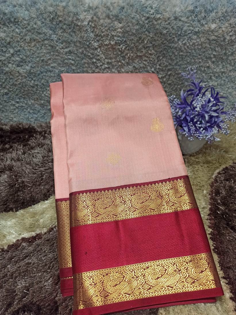 Pure Kanchipuram Silk Saree.