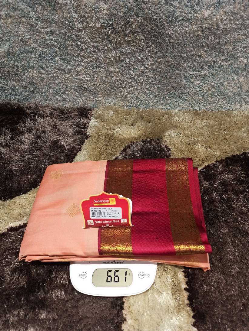 Pure Kanchipuram Silk Saree.