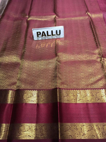Pure Kanchipuram Silk Saree.