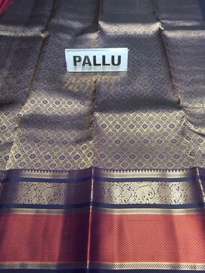Pure Kanchipuram Silk Saree.