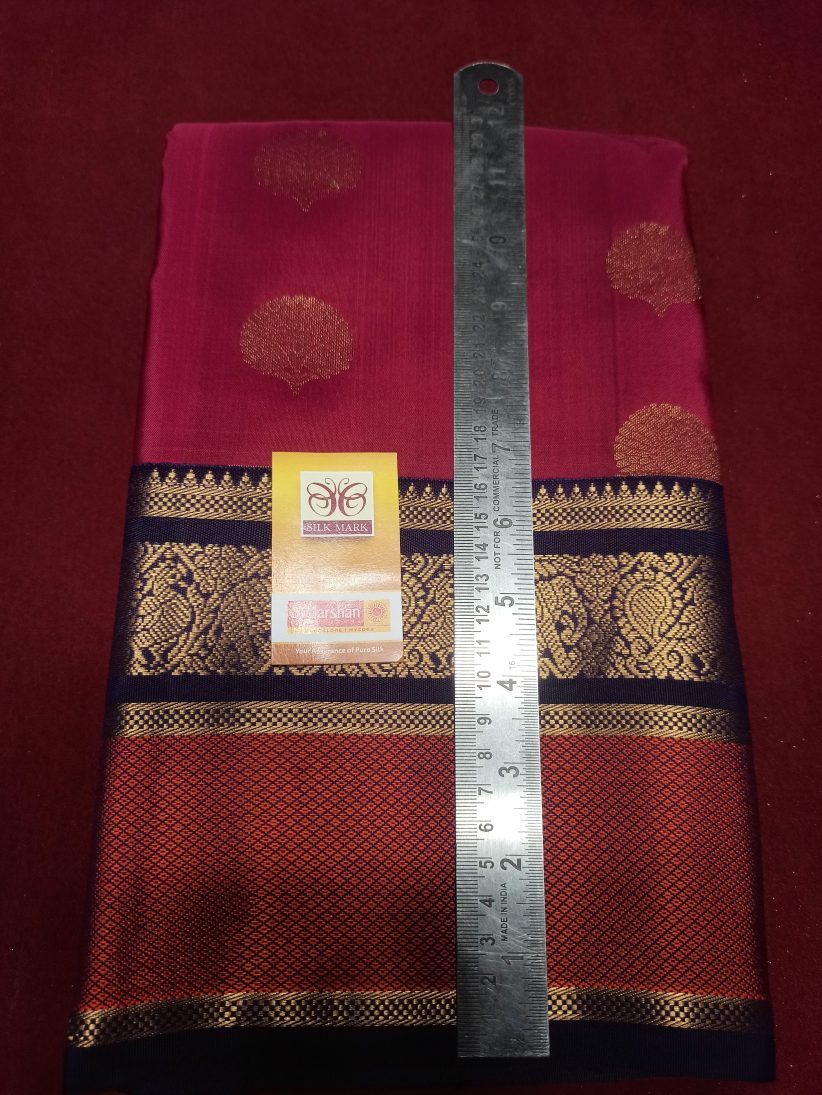 Pure Kanchipuram Silk Saree.