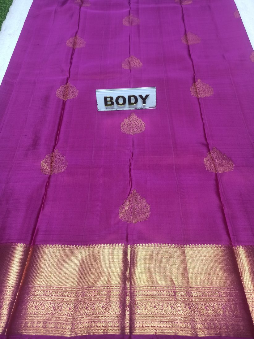 Pure Kanchipuram Silk Saree.