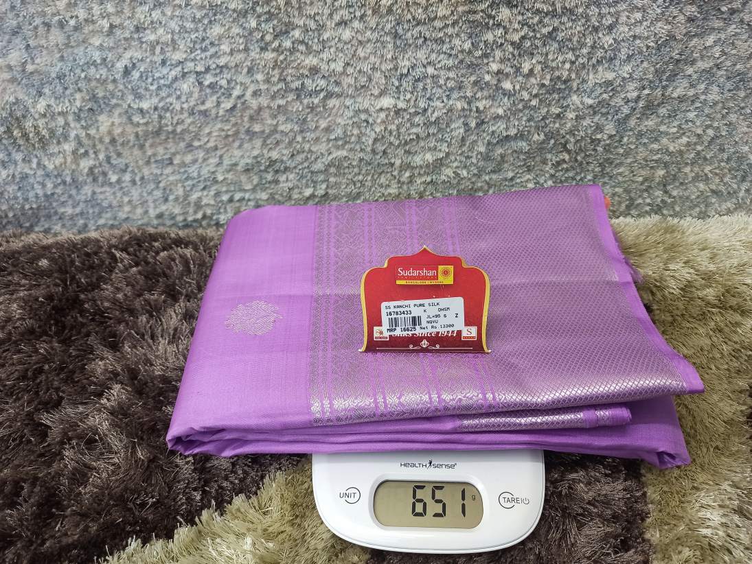 Pure Kanchipuram Silk Saree.