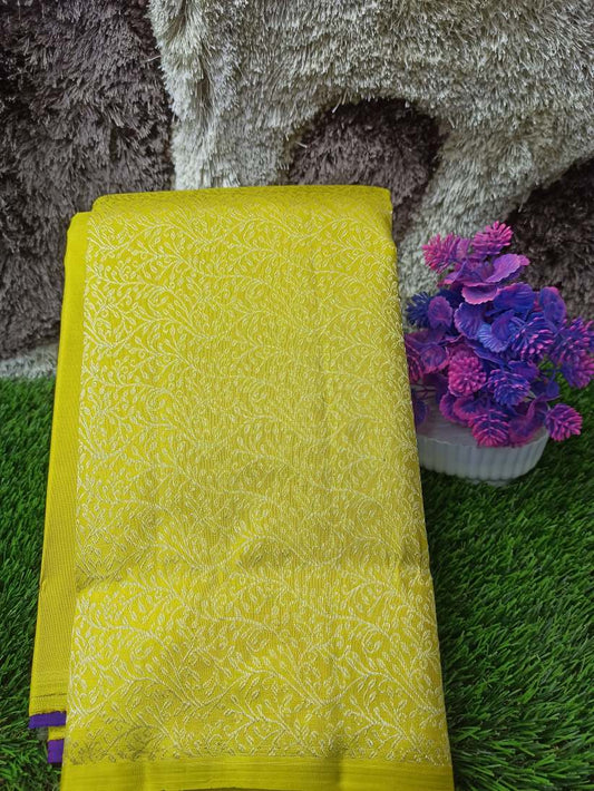 Pure Kanchipuram Silk Saree.