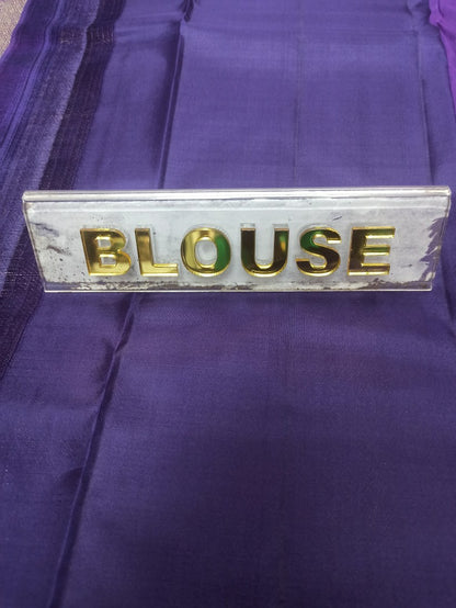 Pure Kanchipuram Silk Saree.