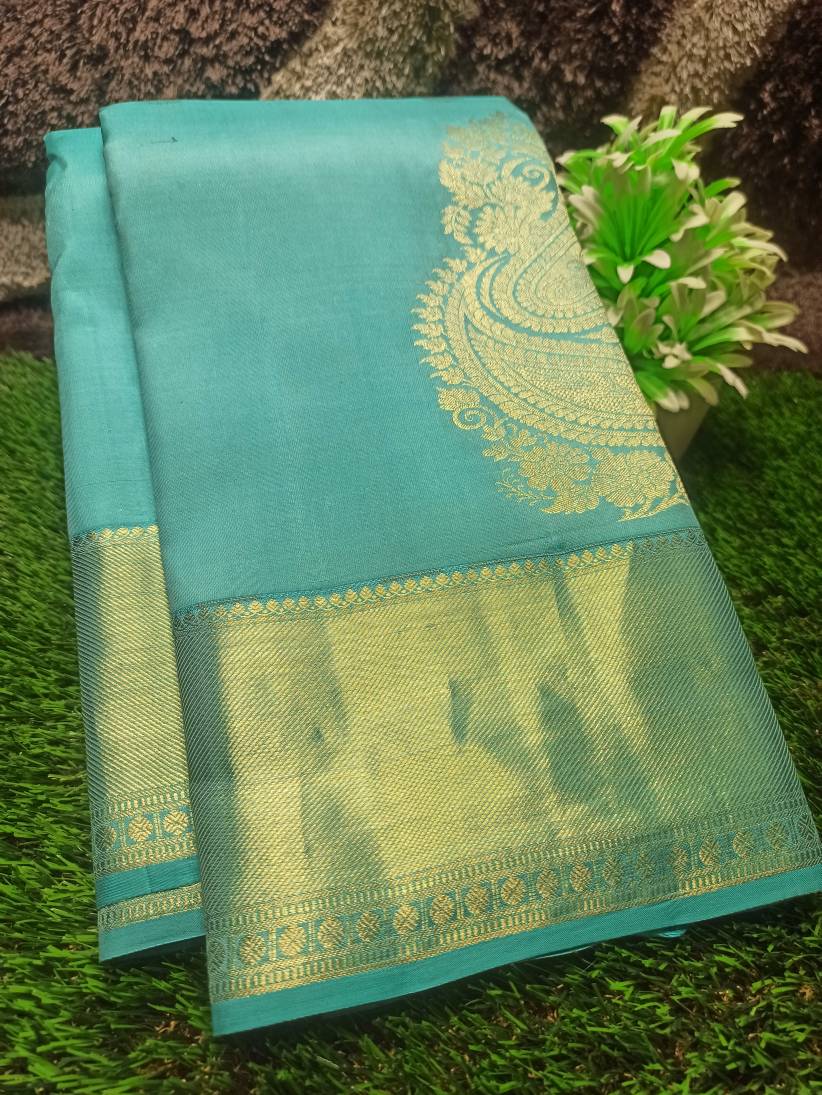 Pure Kanchipuram Silk Saree.