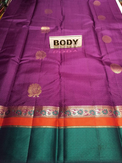 Pure Kanchipuram Silk Saree.