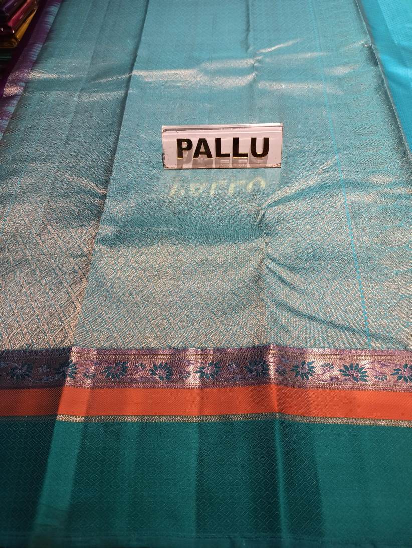 Pure Kanchipuram Silk Saree.