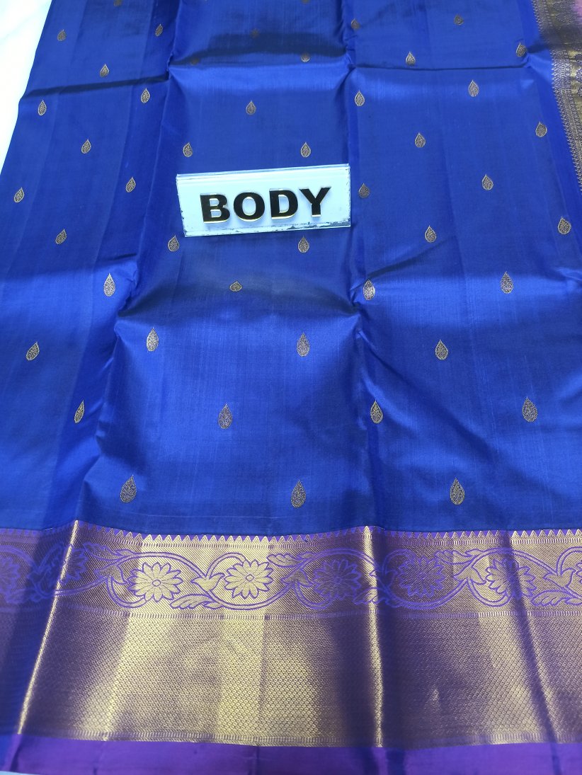 Pure Kanchipuram Silk Saree.
