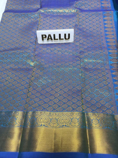 Pure Kanchipuram Silk Saree.