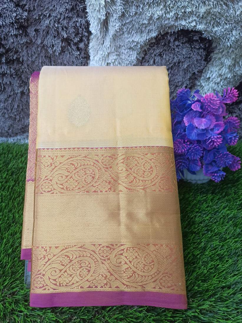 Pure Kanchipuram Silk Saree.