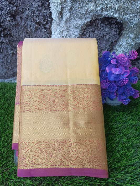 Pure Kanchipuram Silk Saree.