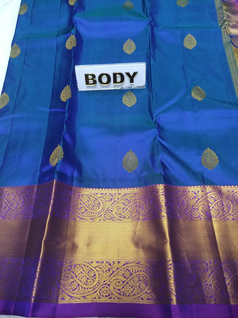 Pure Kanchipuram Silk Saree.