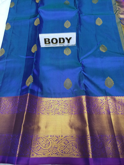 Pure Kanchipuram Silk Saree.