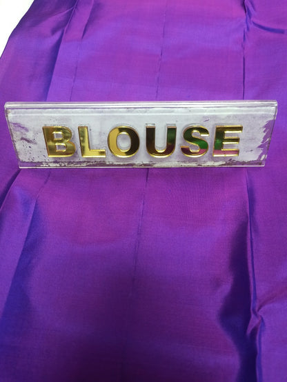 Pure Kanchipuram Silk Saree.