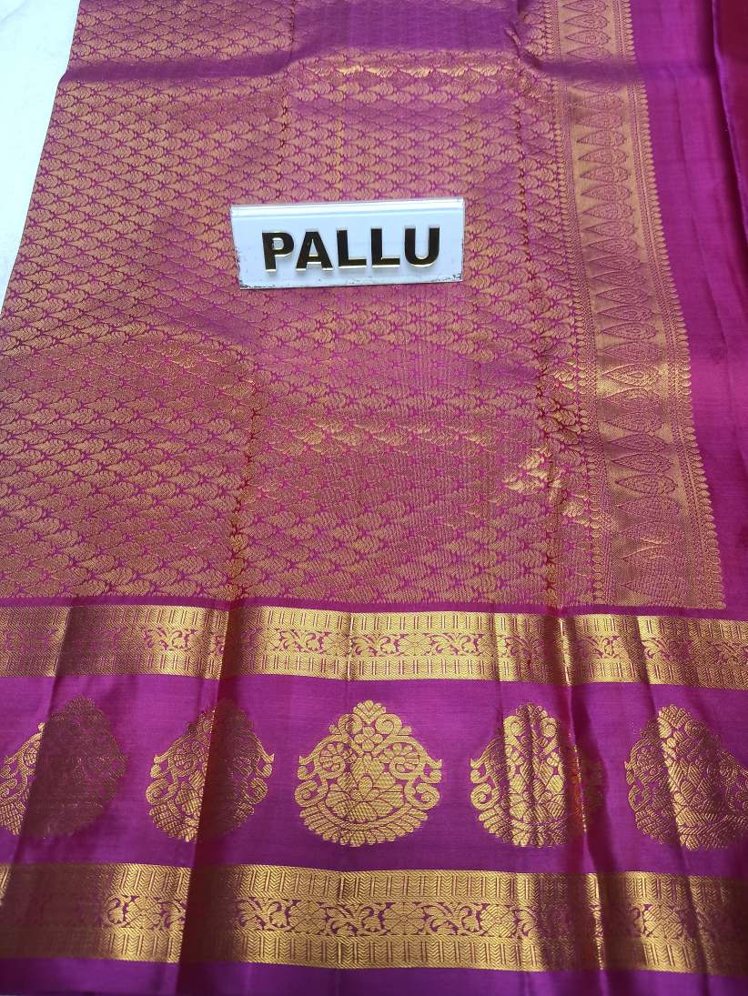 Pure Kanchipuram Silk Saree.