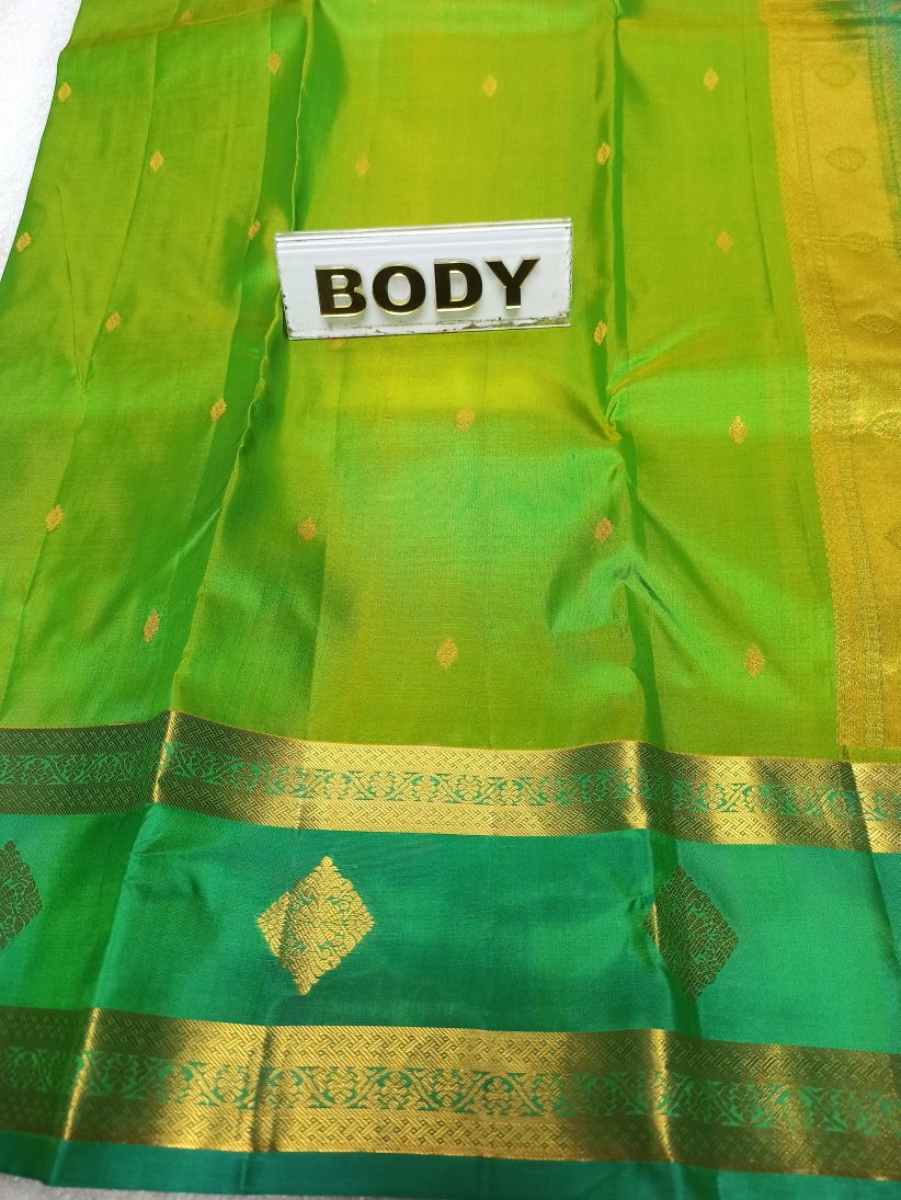 Pure Kanchipuram Silk Saree.