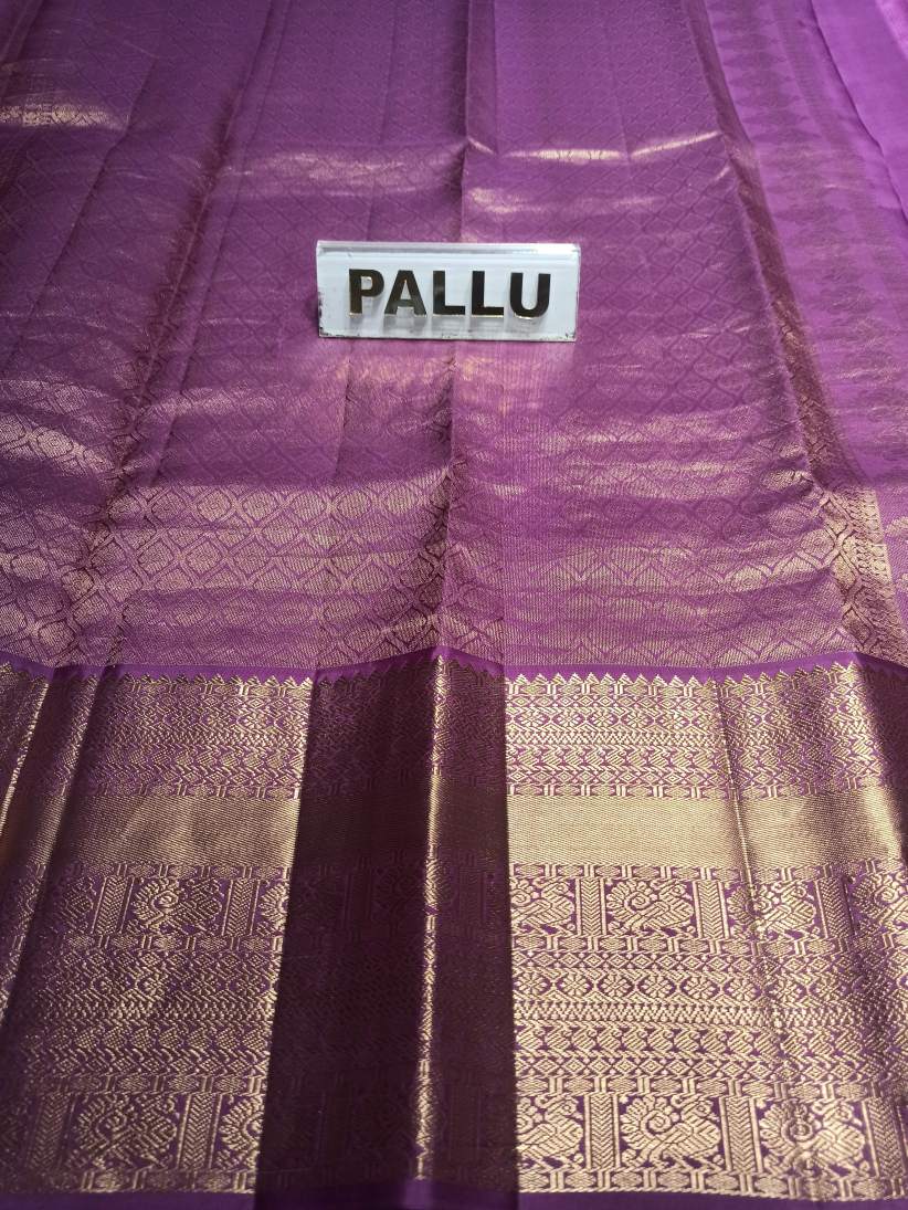 Pure Kanchipuram Silk Saree.