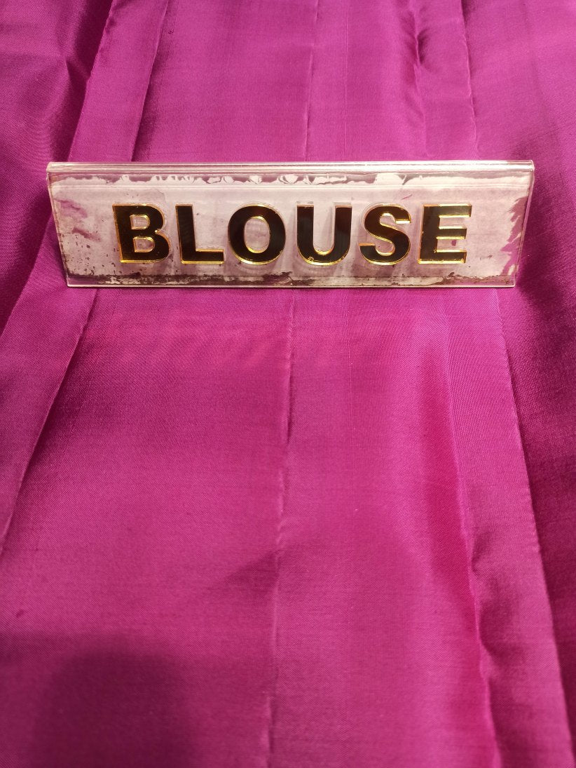 Pure Kanchipuram Silk Saree.