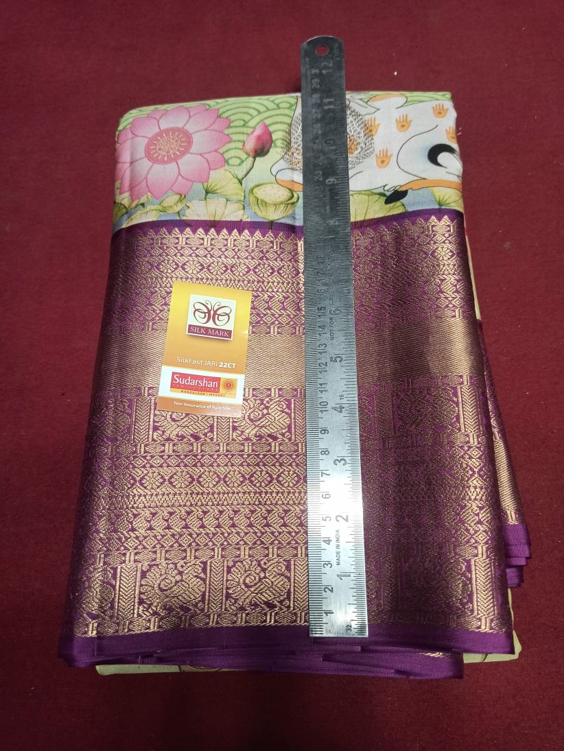 Pure Kanchipuram Silk Saree.