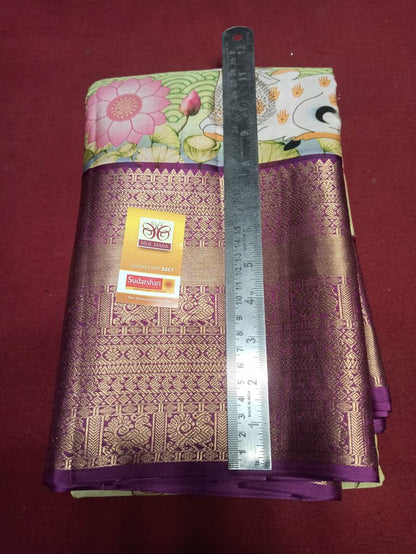 Pure Kanchipuram Silk Saree.