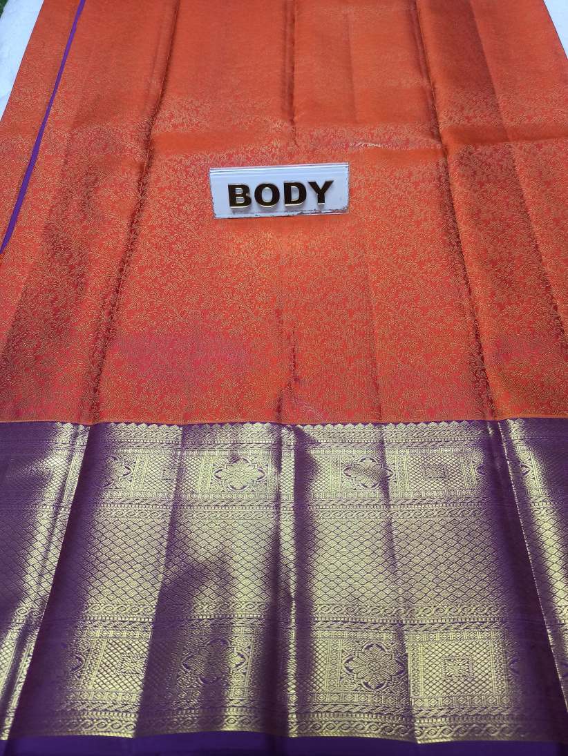 Pure Kanchipuram Silk Saree.