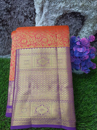 Pure Kanchipuram Silk Saree.