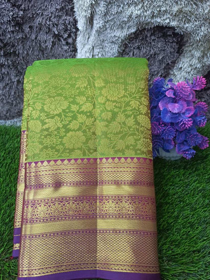 Pure Kanchipuram Silk Saree.