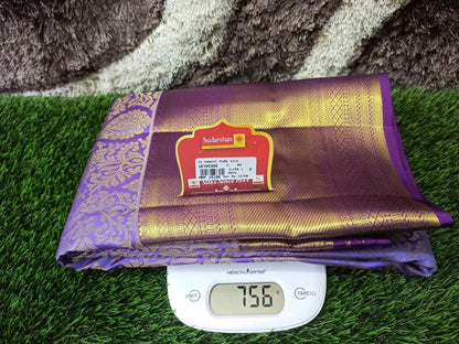 Pure Kanchipuram Silk Saree.