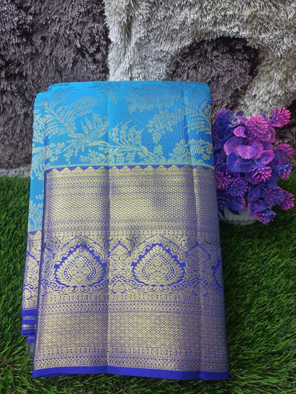 Pure Kanchipuram Silk Saree.