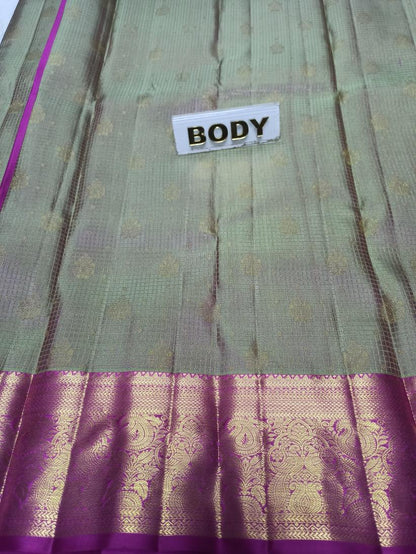 Pure Kanchipuram Silk Saree.