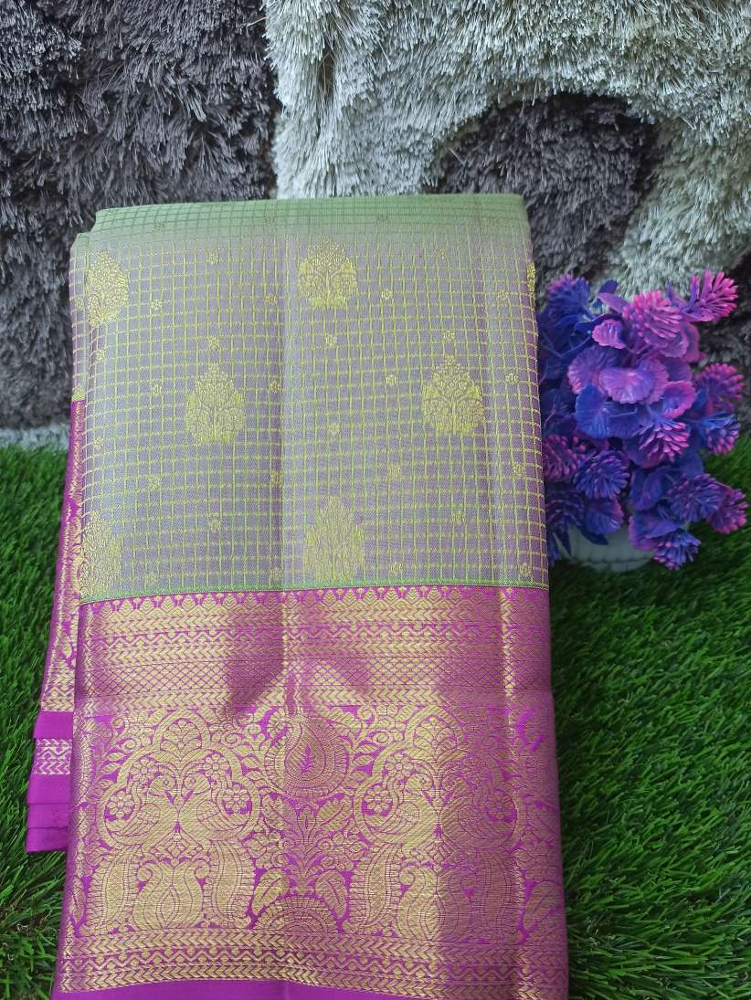 Pure Kanchipuram Silk Saree.