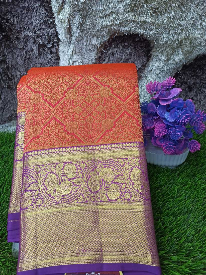 Pure Kanchipuram Silk Saree.