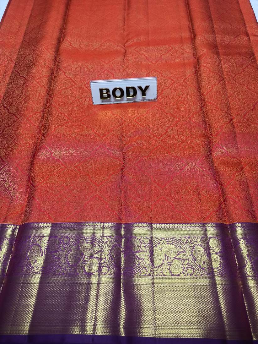 Pure Kanchipuram Silk Saree.