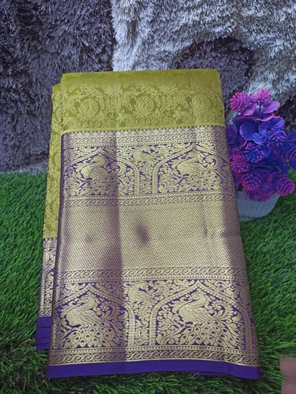 Pure Kanchipuram Silk Saree.