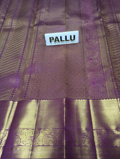 Pure Kanchipuram Silk Saree.