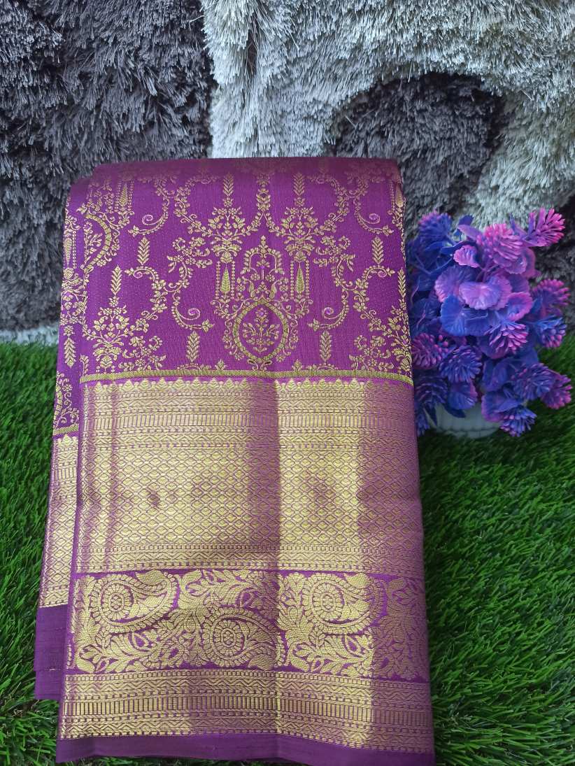 Pure Kanchipuram Silk Saree.