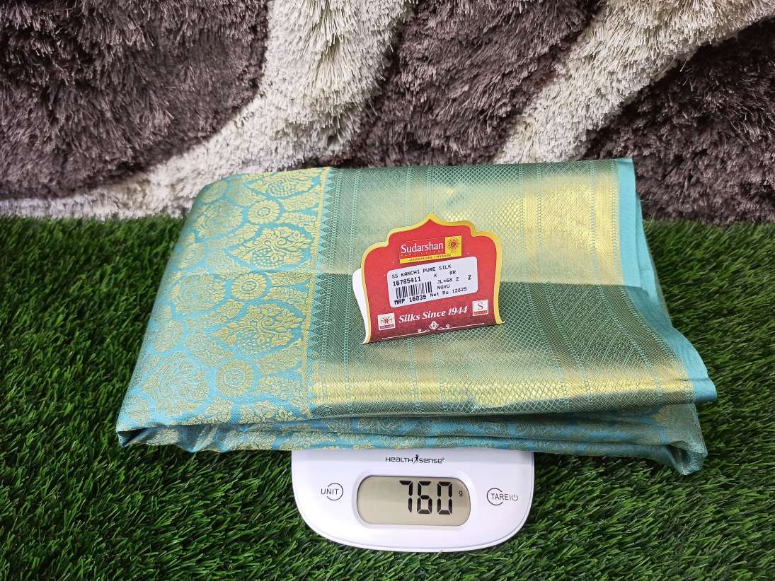 Pure Kanchipuram Silk Saree.