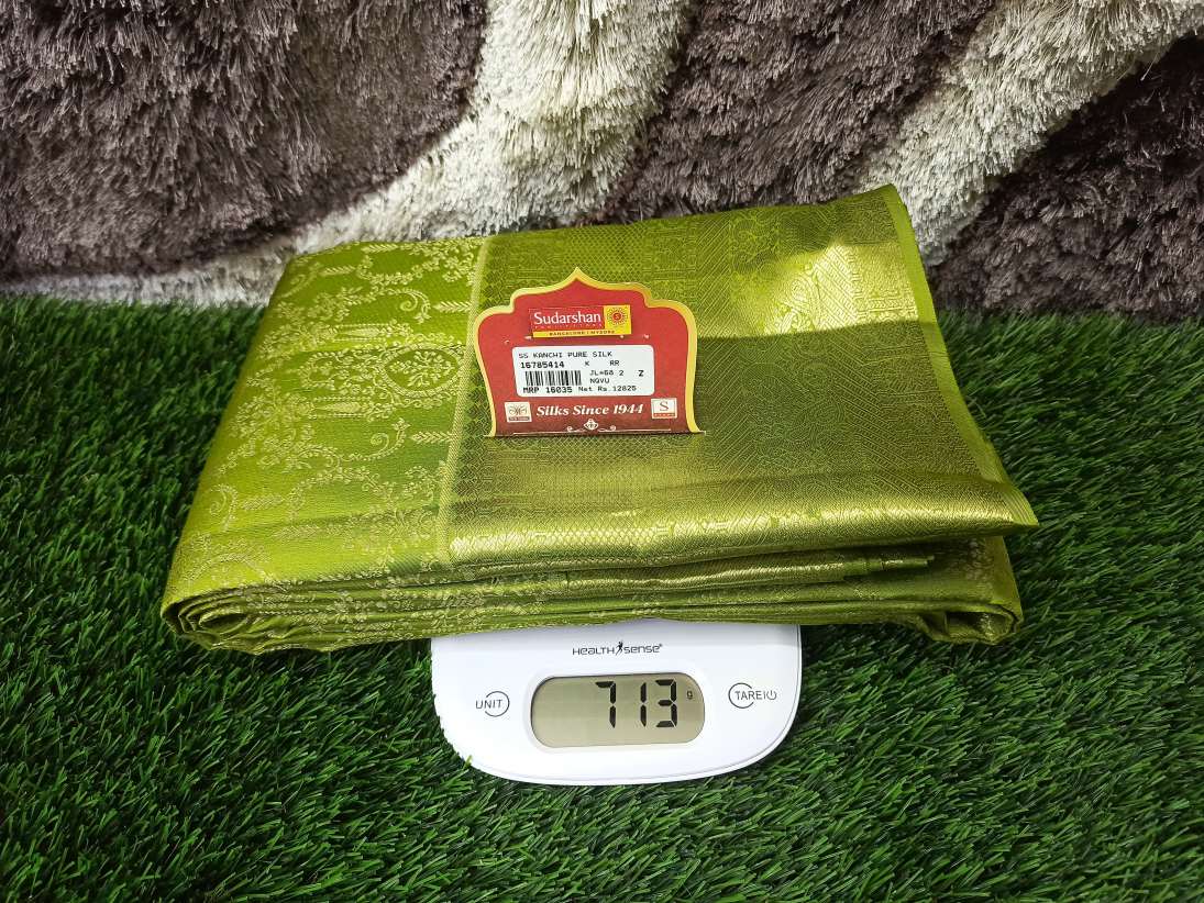 Pure Kanchipuram Silk Saree.